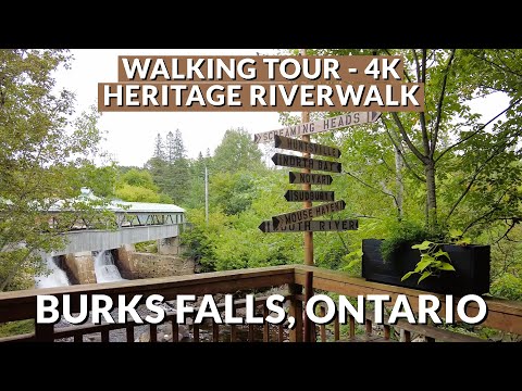 Burk's Falls Heritage Riverwalk: Tranquil Walking Tour Along Scenic Ontario Beauty