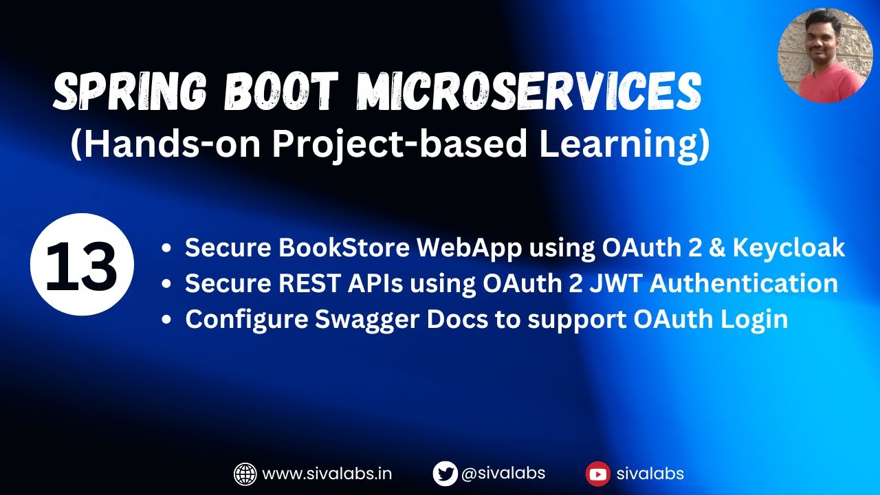 Spring Boot MicroServices  Tutorial : Securing MicroServices using Spring Security OAuth2