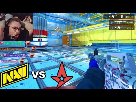 ohnepixel reacts to NAVi vs Astralis HIGHLIGHTS - PGL Astana 2025 | Quarter Final