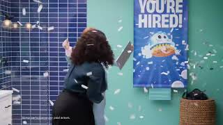 Scrubbing Bubbles The Easiest Job Interview | Toilet Cleaner