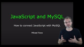 JavaScript och MySQL (med Mikael)