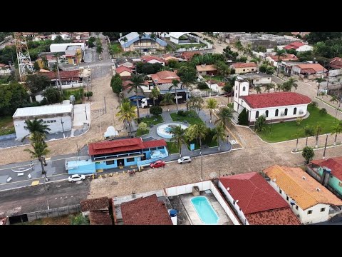 CACHOEIRA DE GOIÁS, PROJETO VISÃO AÉREA - VISTA GERAL DA CIDADE.