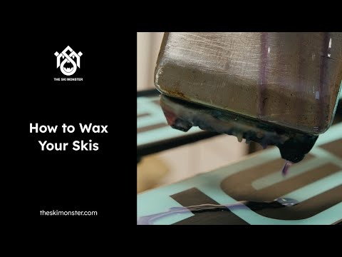 How to Wax Your Skis at Home