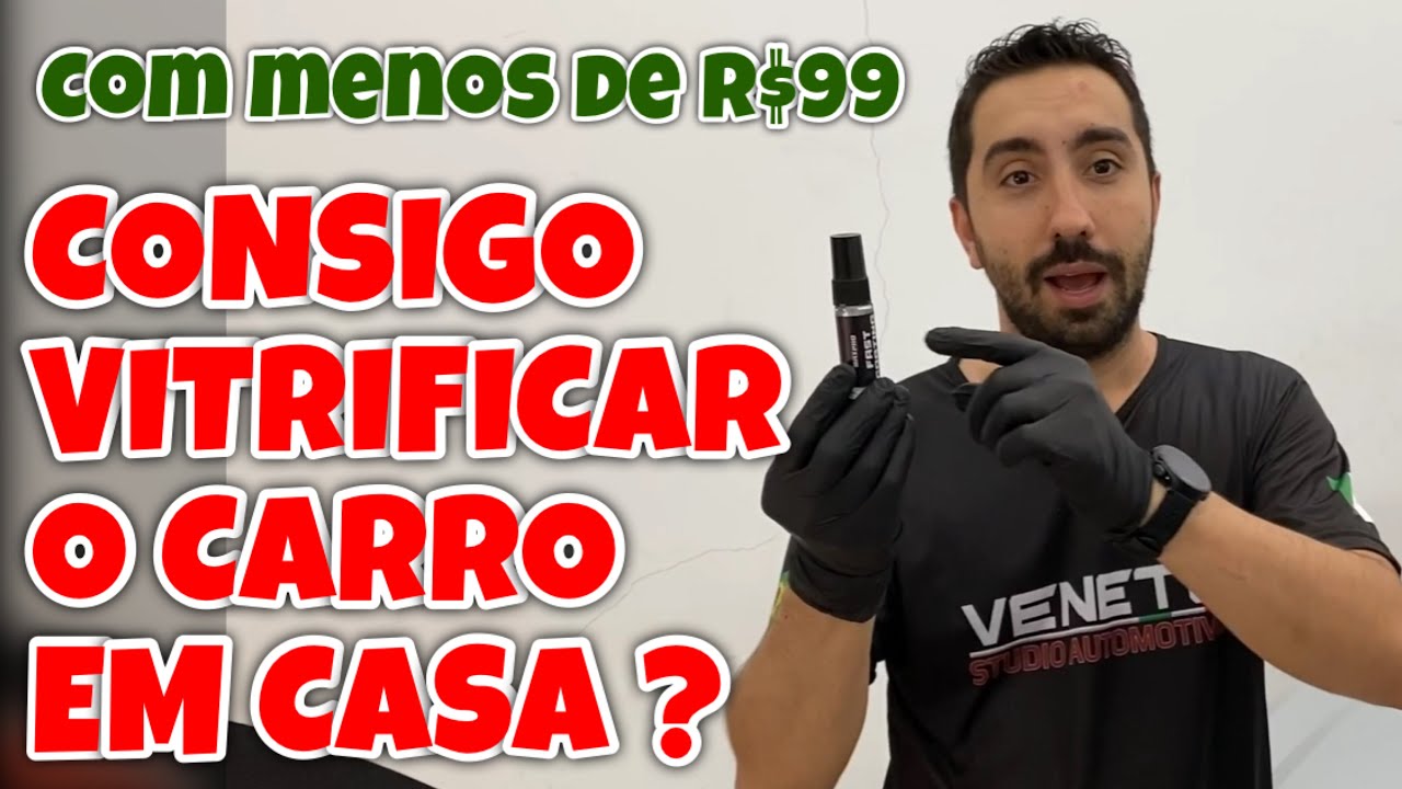 COMO VITRIFICAR O CARRO SOZINHO em CASA ! RÁPIDO e FÁCIL | MAXPRO FAST COATING.