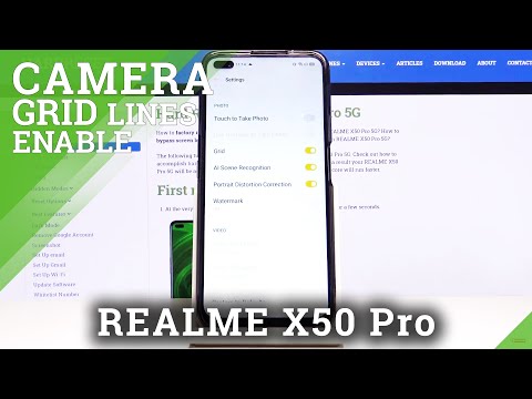 How to Enable Camera Orientation Lines in Realme X50 Pro – Enable/Disable Camera Grid Lines