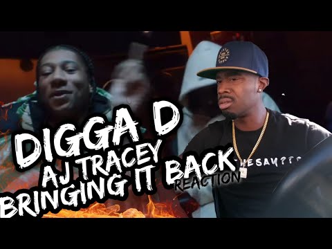 AMERICAN REACTS TO UK RAPPERS Digga D x AJ Tracey - Bringing It Back