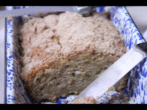 ストレューゼルトッピングバナナブレッド～ベインで焼く (Streusel Topped Banana Bread ~  Baking with Bain)