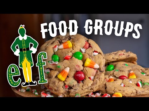 ELF Cookies (with all 4 Elf Food Groups: Candy, Candy Canes, Candy Corns & Syrup!)