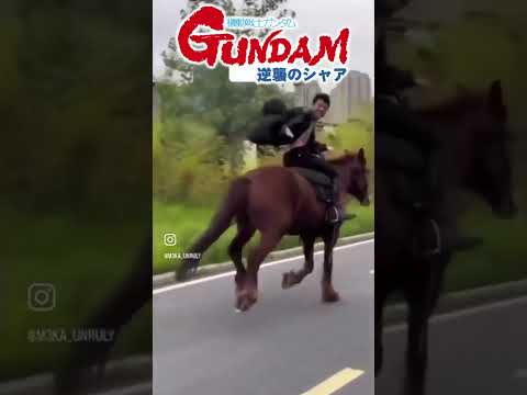 逆襲のシャア 中国のシャア・アズナブル(実写) #ガンダム #逆襲のシャア #meme