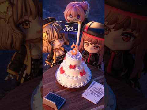 [3rd Anniversary] NIKKE Stop Motion:Rapi & Anis Figures! [GODDESS OF VICTORY:NIKKE]  #stopmotion