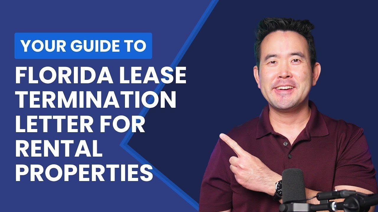 Your Guide To The Florida Lease Termination Letter For Rental Properties
