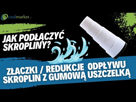 Złączki / redukcje do odpływu skroplin. - zdjęcie