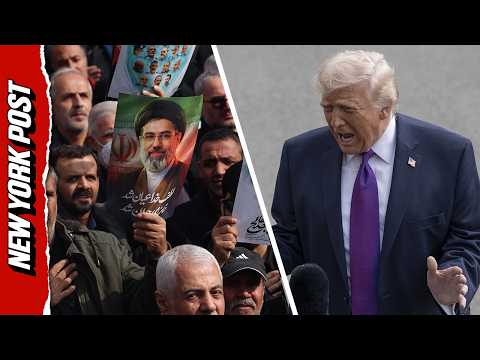 Reporter Asks Trump if He Can Declare Victory in Iran with Khamenei's Son in Power