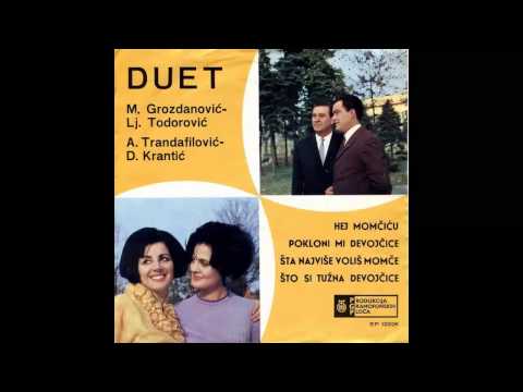 Duet M.Grozdanovic i Lj.Todorovic  - Pokloni mi devojcice - (Audio 1968) HD