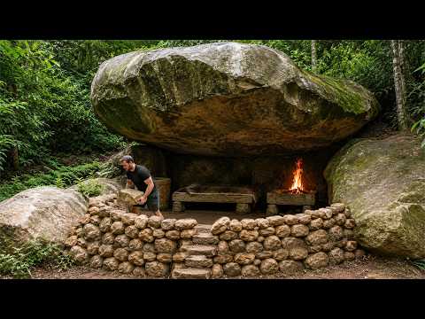 I Spent 200 Days Solo Bushcraft, Survival, and Building Shelter in the Rainforest