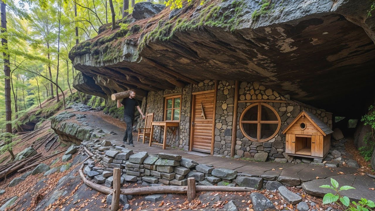 I Spent 200 Days Solo Bushcraft, Survival, and Building Shelter in the Rainforest