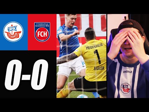 WAS FÜR EINE KATASTROPHALE CHANCENVERWERTUNG: Hansa Rostock - Heidenheim | Nur ein Punkt | 2 Liga