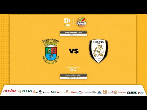 RODEIO FUTSAL X  SOBERANO - GAUCHÃO 2023 | SÉRIE C (10/10/2023)