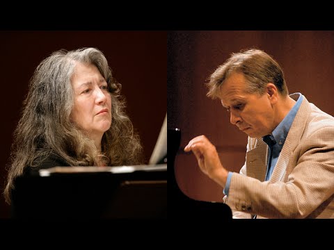 Martha Argerich & Mikhail Pletnev play Prokofiev-Pletnev - Cinderella Suite (Lugano, 2002)