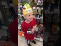 Noah S Birthday Announcement At Toys R Us