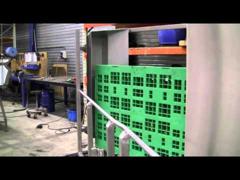 PAL-2500 with drying unit and pallet return system (UNIKON)