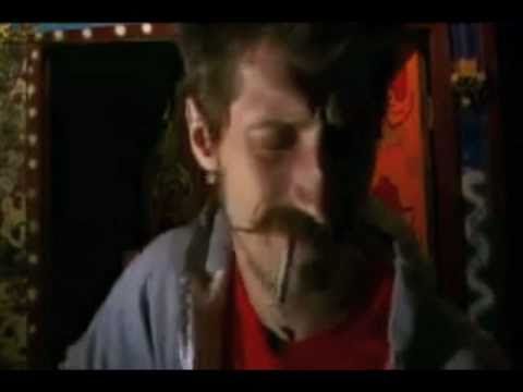 Gogol Bordello Eugene Hütz on guitar in NYC 2002