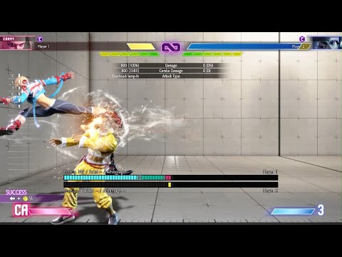 SF6 Cammy 5549 damage combo