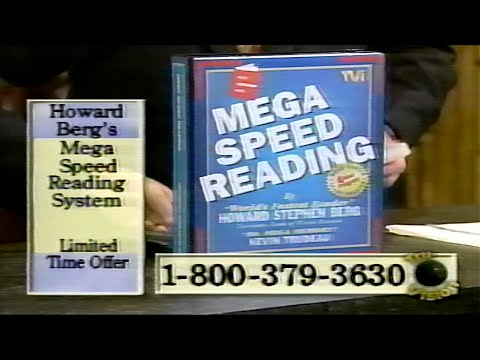 Mega Speed Reading Infomercial [1998]