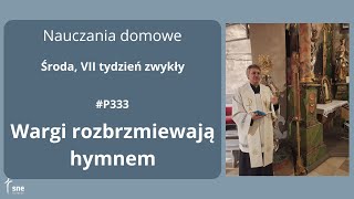 #NauczaniaDomowe - #P333 - Wargi rozbrzmiewają hymnem - #ArturSepioło – 26.02.2025