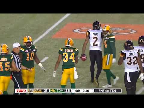 2017 Recap: Edmonton 33, Hamilton 28