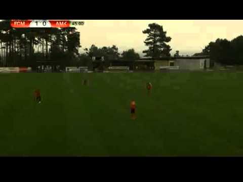 International Friendly Matches Metalurg Donetsk vs Amkar Perm stretching player