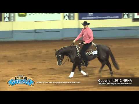 Ruff Spook ridden by Brad Giesbrecht - 2012 NRHA Futurity (Finals)