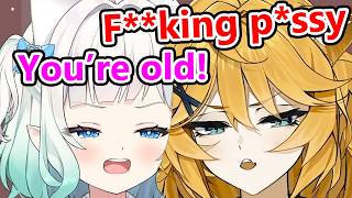 The stream just started, but Doki and Mint are already fighting