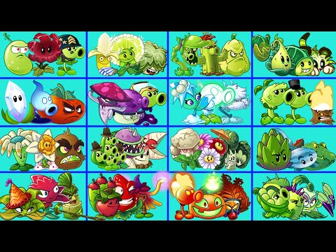 Tournament 16 Team Plant Vs Team Shrunken Zombie - PvZ 2 Team Plant