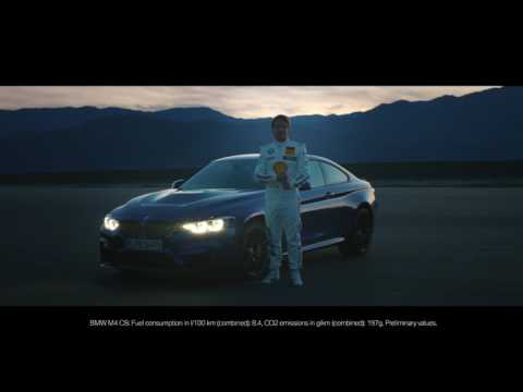 Ο Augusto Farfus, λίγο μετά τη δοκιμή της νέας BMW M4 CS.