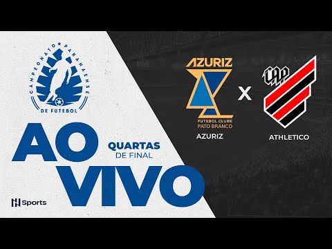 JOGO COMPLETO: AZURIZ 0 x 0 ATHLETICO | QUARTAS DE FINAL - IDA | CAMPEONATO PARANAENSE 2025