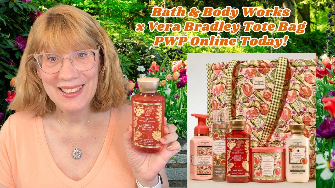 Bath & Body Works x Vera Bradley Tote Bag PWP Online Today!
