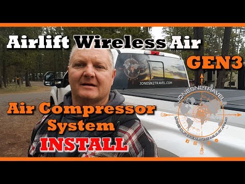 AIRLIFT WIRELESS AIR GEN3 ON-BOARD COMPRESSOR SYSTEM FOR OUR 2017 FORD SUPER DUTY | RV LIVING