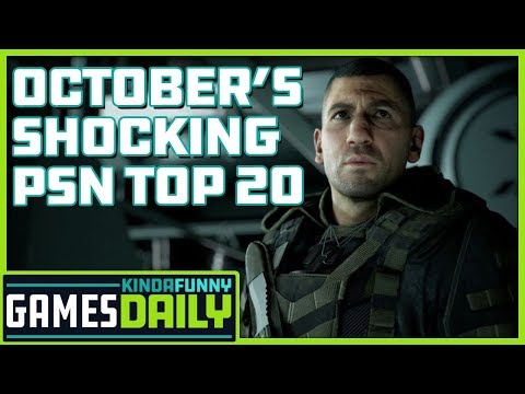 October's Shocking PSN Top 20 - Kinda Funny Games Daily 11.06.19