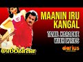 Mappillai 1989 Maanin Iru Kangal Karaoke Song Tamil Lyrics Ilaiyaraaja