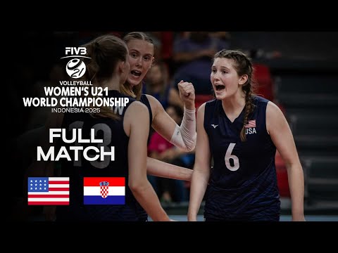 USA - Croatia | Classification 9-12 | Womens' U21 World Champs 2025
