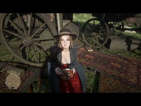 Karen Catches Arthur Peeping And Covers - Red Dead Redemption 2