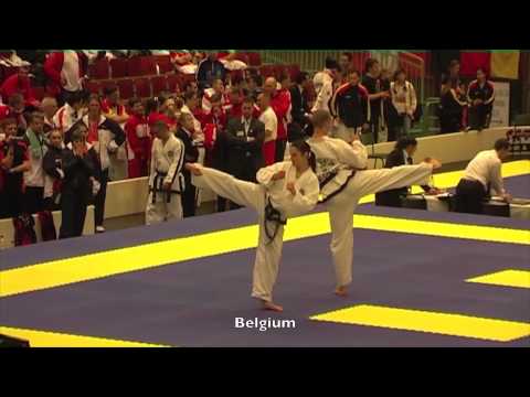 European championships 2010 Senior prearranged free sparring