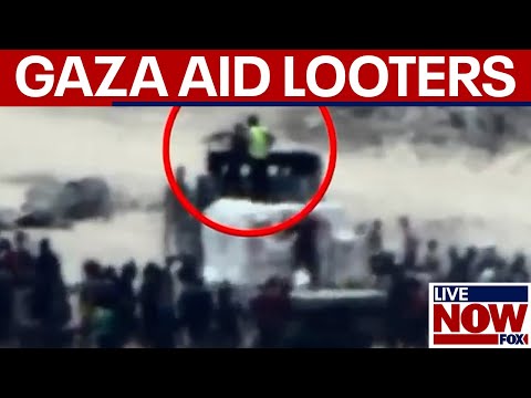 Video | WATCH: Hamas terrorists loot Gaza aid, Israel says