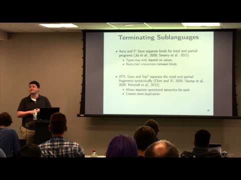 Chris Casinghino - Making Dependent Types Practical