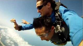 preview picture of video 'Raw Footage of Willy's Skydive the Beach sydney, Wollongong'