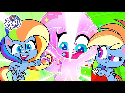My Little Pony: Pony Life 💖 NEW 💖 Fluttershy Becomes Rainbow Dash - Flutterdash | MLP Pony Life