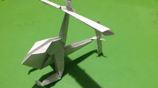  NVT HomeMade  Fold the paper Helicopter