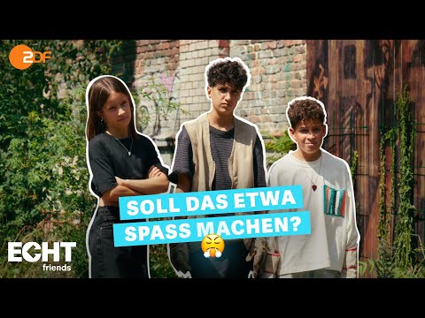 Dicke Luft im Schulgarten 😲 - ECHT friends - Clip 3