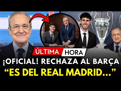 🚨OFICIAL: FLORENTINO LO VUELVE A HACER DESTROZA AL BARÇA Y ANUNCA ESTE FICHAJE SORPRESA